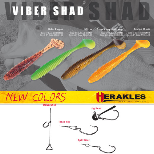 VIBER SHAD 3.8 9.7cm CITRUS