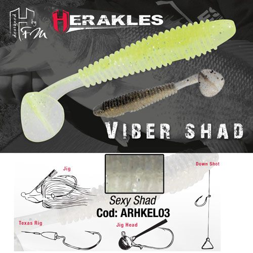 VIBER SHAD 3.8 9.7cm SEXY SHAD