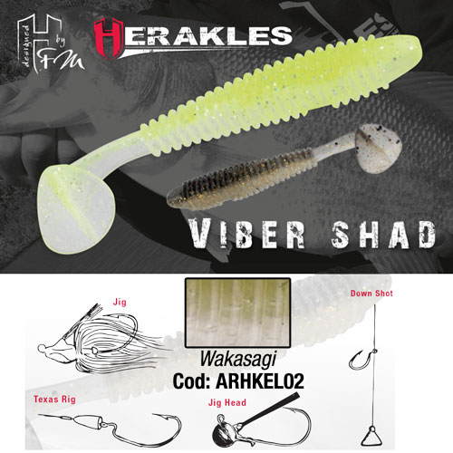 VIBER SHAD 3.8 9.7cm WAKASAGI
