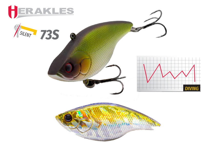VOBLER BLAZE RATTLE 73 SILENT S 7.3cm 17gr Alburno Flash