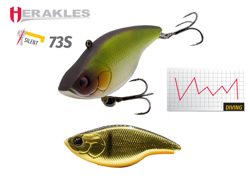 VOBLER BLAZE RATTLE 73 SILENT S 7.3cm 17gr Kinkuro