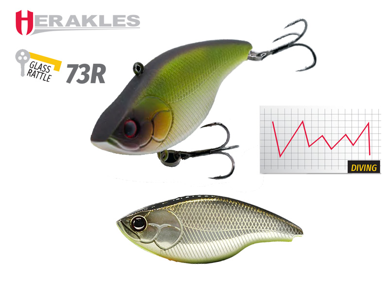 VOBLER BLAZE RATTLE 73R S 7.3cm 17gr Reaction Shad