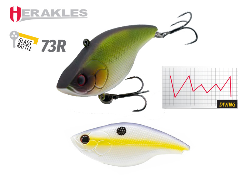 VOBLER BLAZE RATTLE 73R S 7.3cm 17gr Sexy Shad