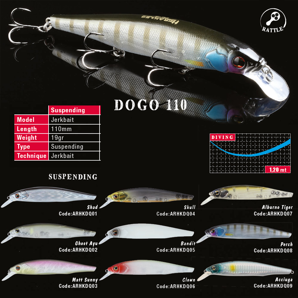 VOBLER DOGO 110SP 11cm 19gr Matt Sunny