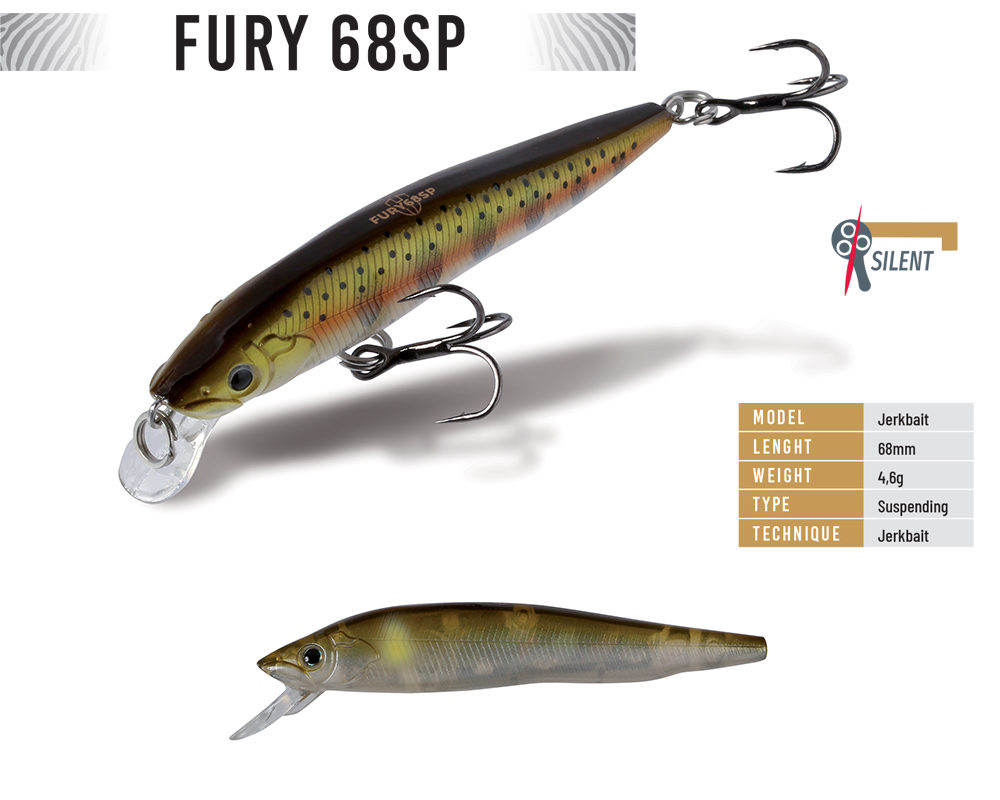 VOBLER FURY 68SP 6.8cm 4.8gr Ayu Laminated