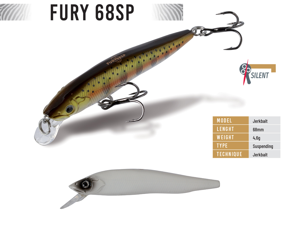VOBLER FURY 68SP 6.8cm 4.8gr Bandit