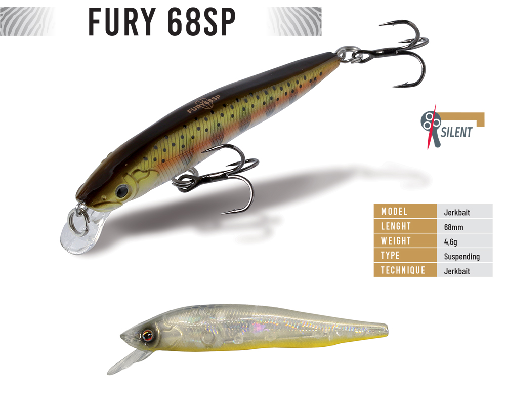 VOBLER FURY 68SP 6.8cm 4.8gr Sexy Shad
