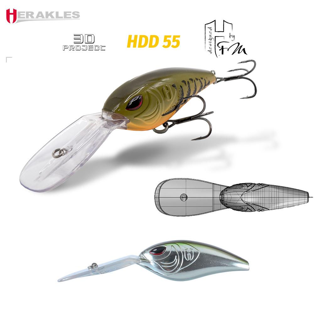 VOBLER HDD 55F 7.0cm 27gr Baitfish