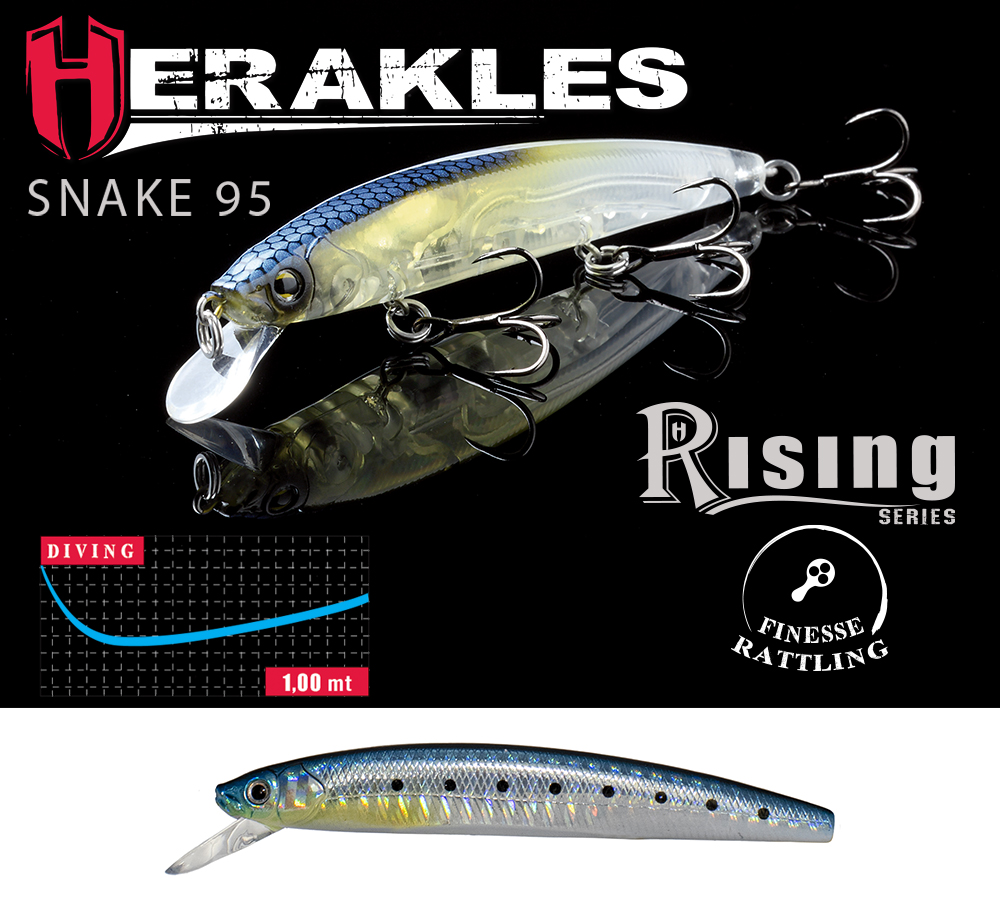 VOBLER HERAKLES SNAKE 95SP 9.5cm 9gr Sardina