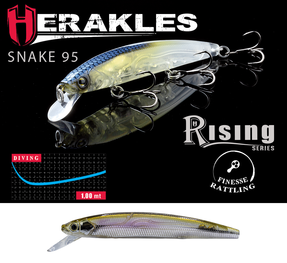VOBLER HERAKLES SNAKE 95SP 9.5cm 9gr Wakasagi