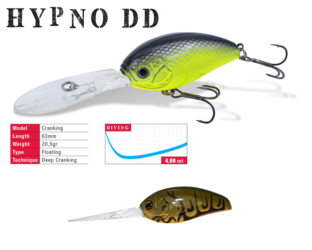 VOBLER HYPNO-DD F 6.3cm 20.5gr Brown Craw