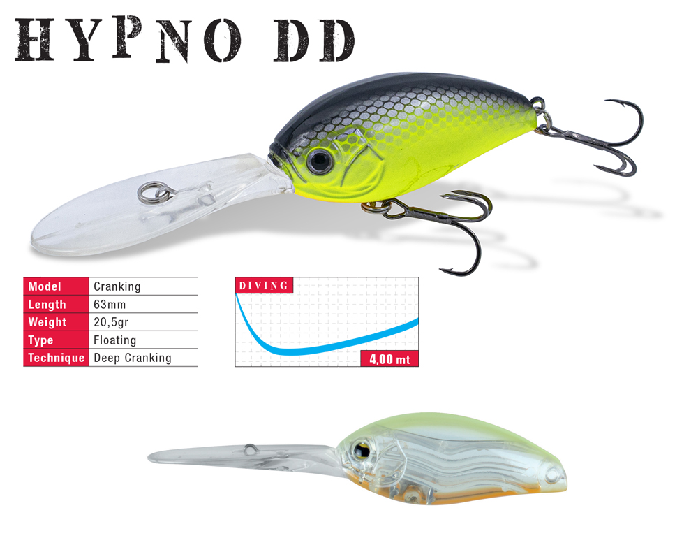 VOBLER HYPNO-DD F 6.3cm 20.5gr Chartreuse Laminated