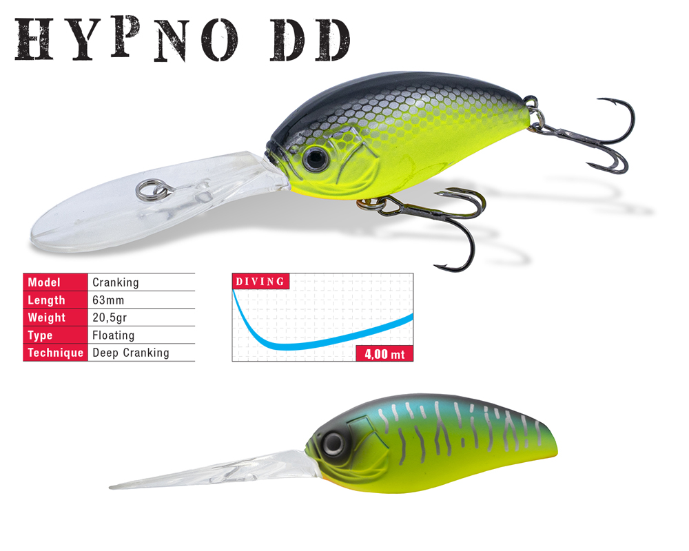 VOBLER HYPNO-DD F 6.3cm 20.5gr Fire Tiger Matt