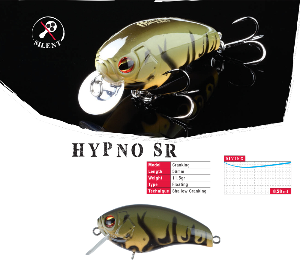 VOBLER HYPNO-SR F 5.6cm 11.5gr Brown Craw