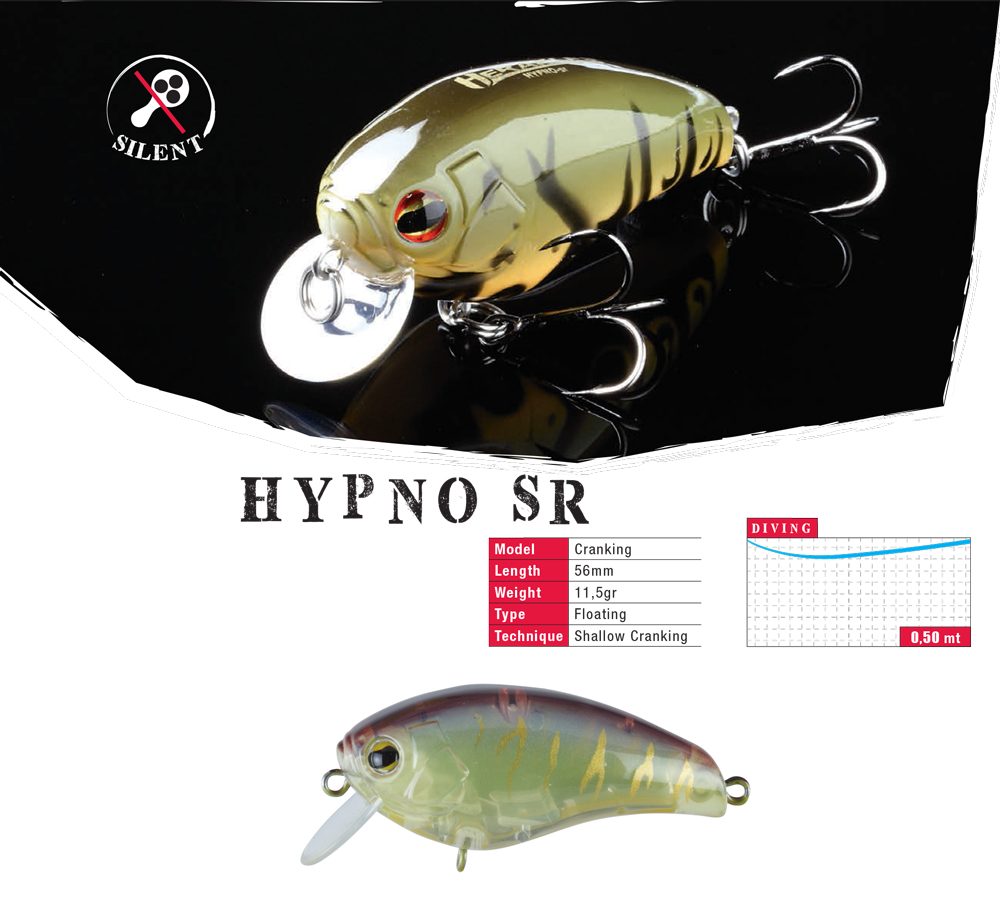 VOBLER HYPNO-SR F 5.6cm 11.5gr Levander Tiger