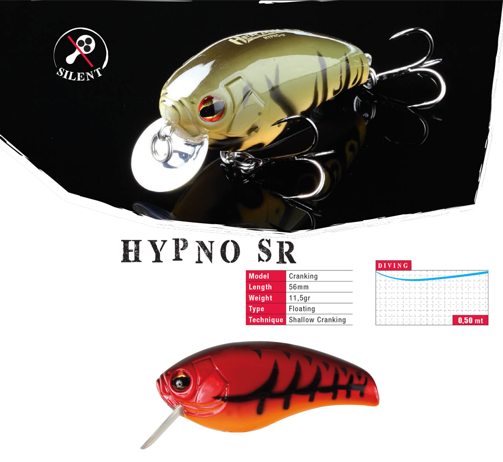 VOBLER HYPNO-SR F 5.6cm 11.5gr Red Craw