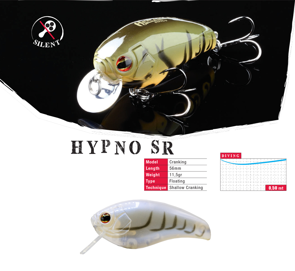 VOBLER HYPNO-SR F 5.6cm 11.5gr White Craw