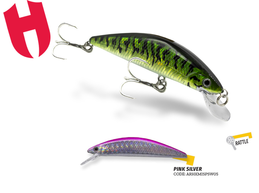 VOBLER MIZU 70SP SW 7.0cm 4.8gr Pink Silver