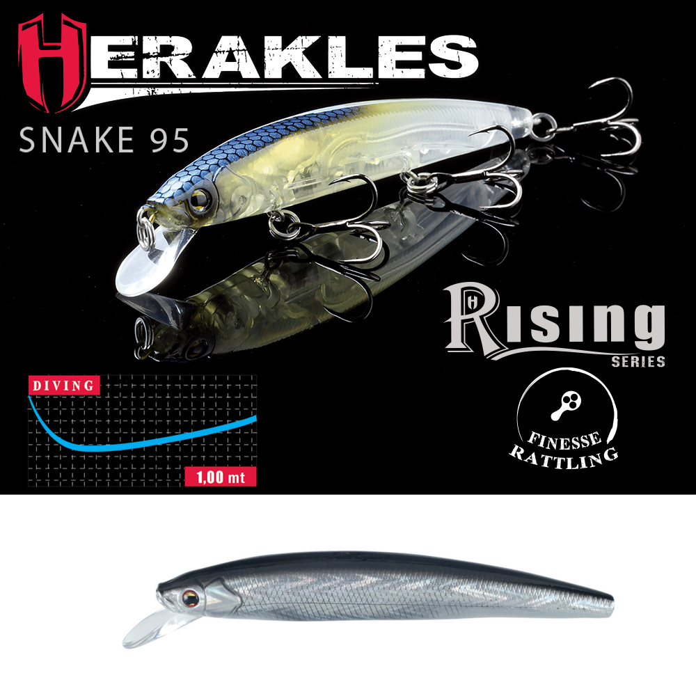 VOBLER SNAKE 95F 9.5cm 8.8gr Shad