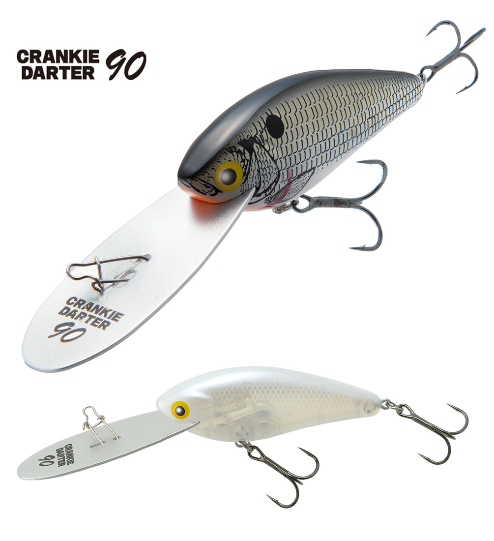 VOBLER TIEMCO CRANKIE DARTER 90 F 70mm 12gr Culoare 04 Brilliant Perl
