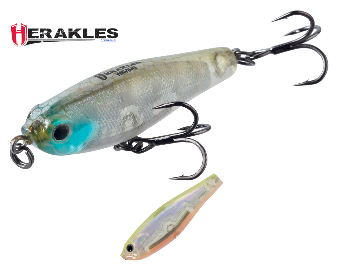 VOBLER WAVING S 4cm 3gr GHOST CHARTREUSE
