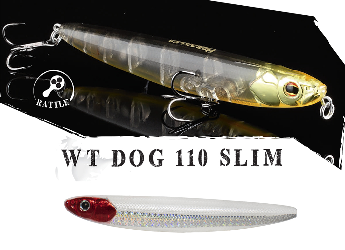 VOBLER WT-DOG 110 SLIM 11cm 13.5gr Bloody Blade