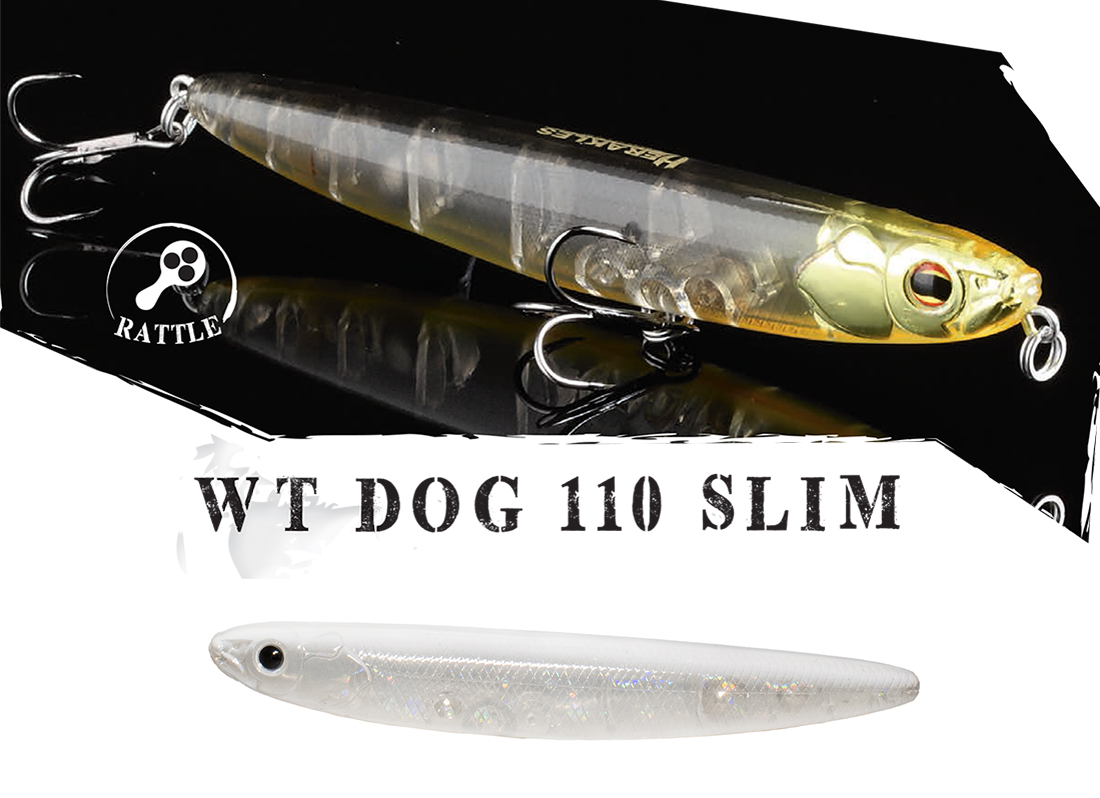 VOBLER WT-DOG 110 SLIM 11cm 13.5gr White Impact