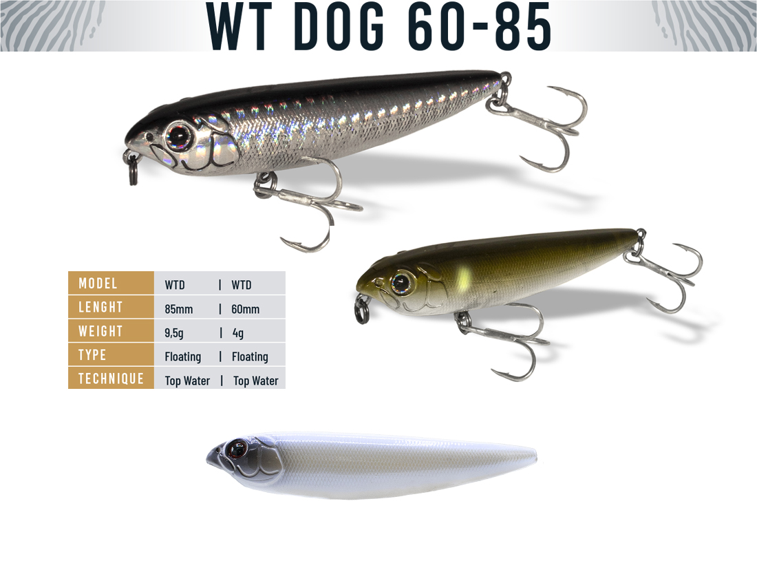 VOBLER WT-DOG 85 8.5cm 9.5gr Bandit