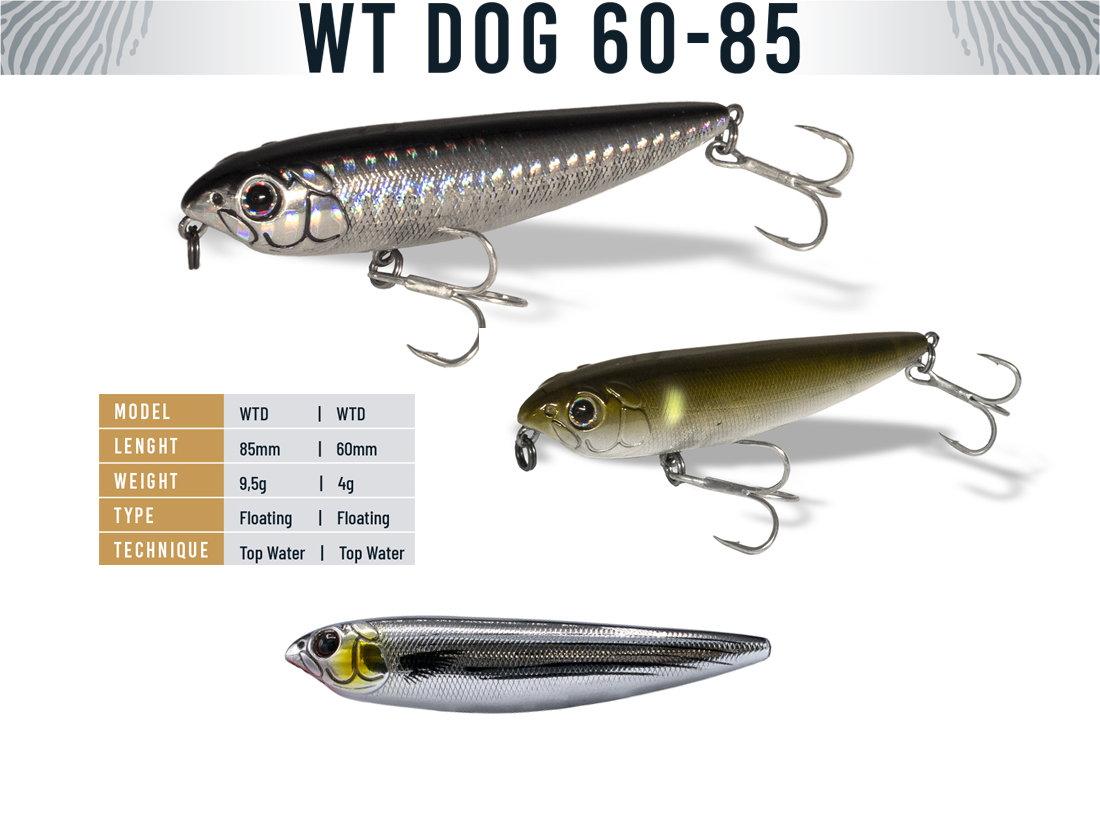 VOBLER WT-DOG 85 8.5cm 9.5gr Live Mullet