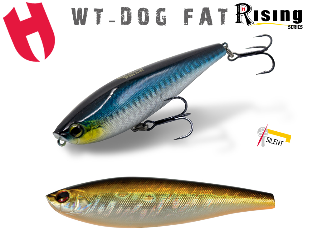 VOBLER WT-DOG FAT 75F 7.5cm 8.5gr FLASH GOLD