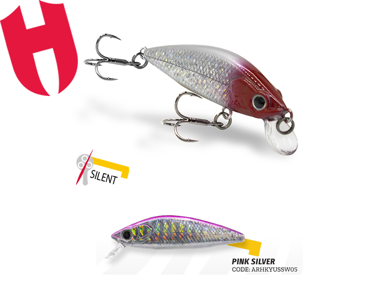 VOBLER YUME 50S SW 5cm 4.3gr Pink Silver
