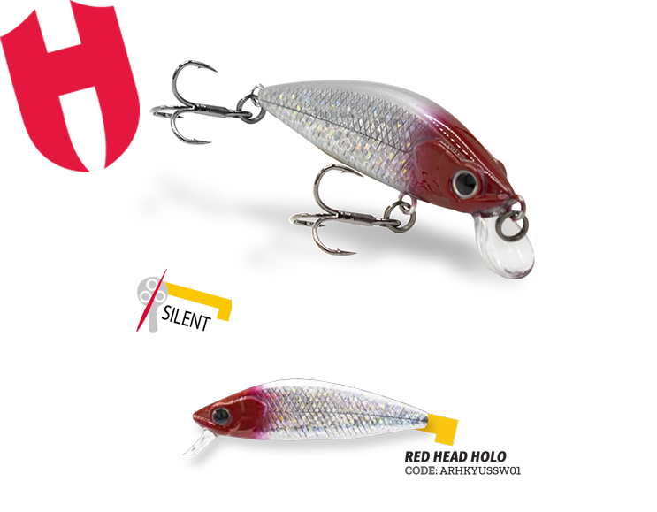 VOBLER YUME 50S SW 5cm 4.3gr Red Head Holo