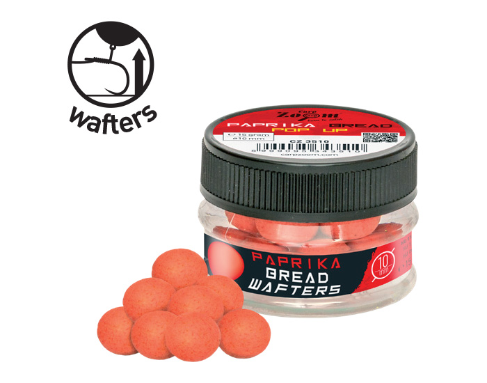 WAFTERS CARP ZOOM PAPRIKA BREAD 15gr 10mm