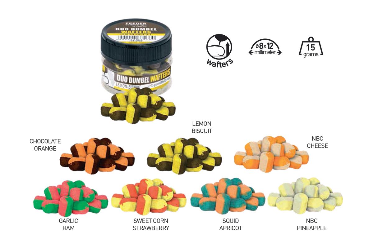 WAFTERS DUO DUMBEL 8x12mm 15gr NBC-Pineapple